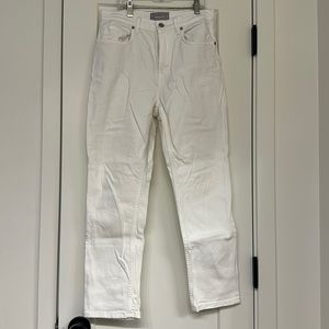 Everlane Straight Leg Jean - 27 Ankle - White